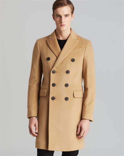 burberry mens camel coat|Burberry kensington double breasted cashmere.